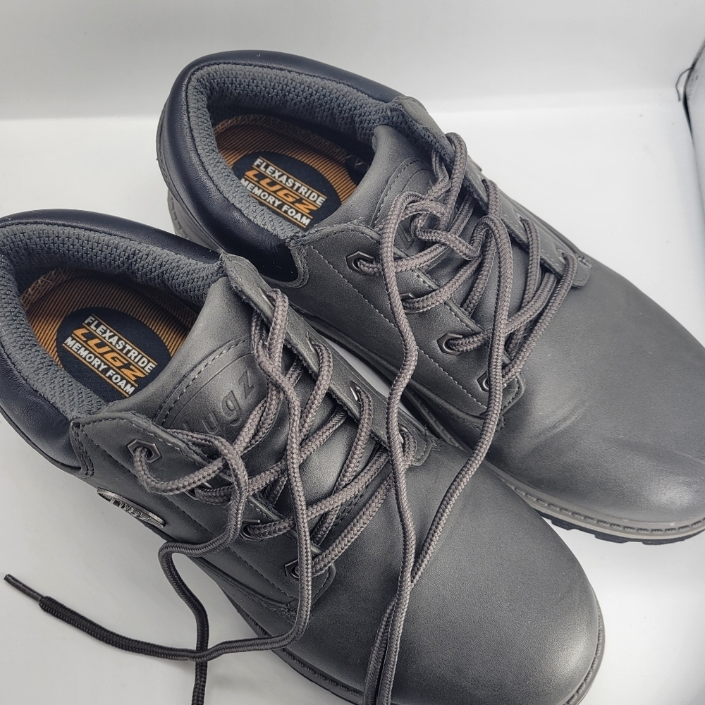 Lugz Men's Empire Water Resistant Oxford Boots Size 7.5 Grey Cushion NWOB - Picture 13 of 13